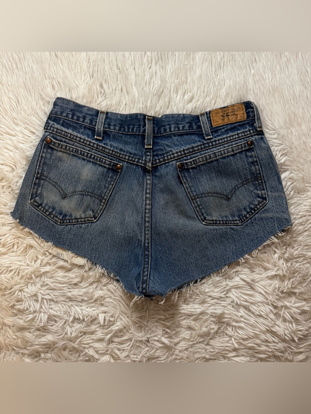 Levi's 557 Cutoffs Denim Jean Shorts Size 34 vintage’ 100% Cotton